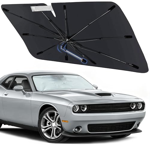 Windshield Sun Shade for Dodge Challenger 2008 (Fit for Dodge Challenger 2008-2023)