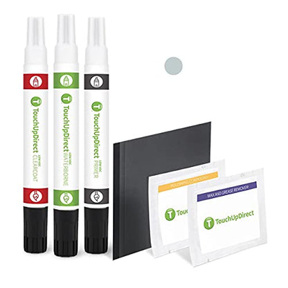 6X3 Lunar Rock Compatible with Toyota Exact Match Touch Up Paint Combo (Combo - Platinum Kit / Lunar Rock)