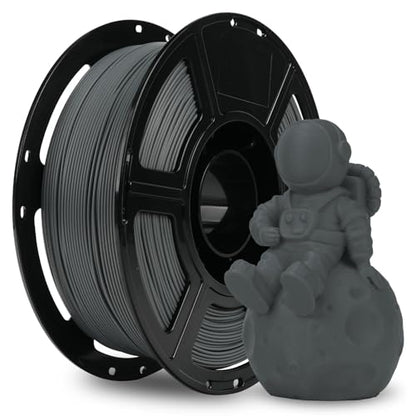 PLA Filament 1.75mm + (Matte Grey)
