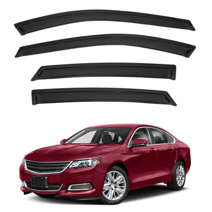 4pcs Window Visors Rain Guards for 2014 (2014-2020 Impala)