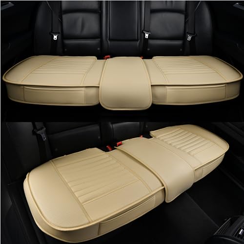 Back Seat Covers (Beige / 1x Rear Seat Covers)