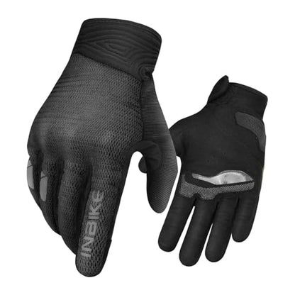 Breathable Mesh Motorcycle Gloves for Men (Black / XX-Large (Palm Circumference: 9.65-10.24 inches))