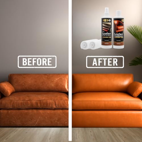 Leather Conditioner & Microfiber Cloth