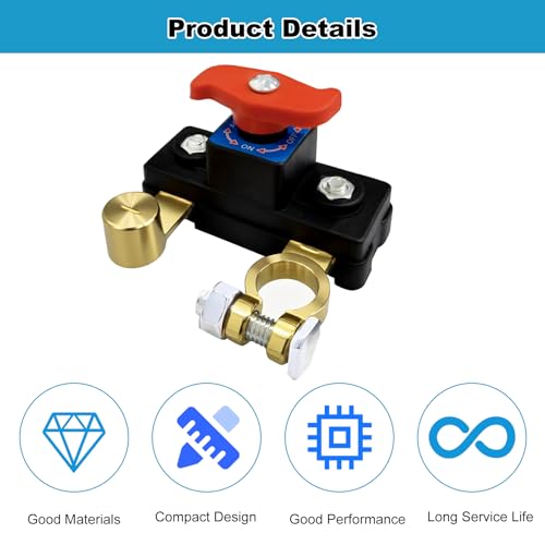 Car Battery Power Cut (1Pcs/Red)