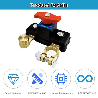 Car Battery Power Cut (1Pcs/Red)
