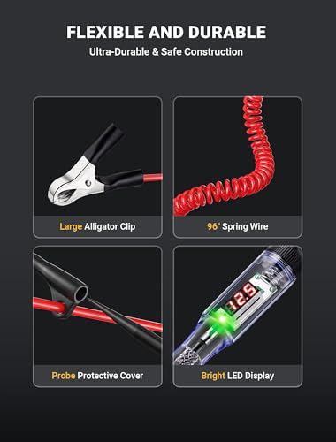 Automotive Test Light with 5 (3V-120V)