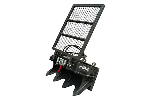 15000 lbs Hydraulic Winch for Skid Steer