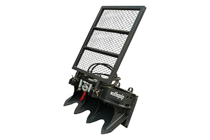 15000 lbs Hydraulic Winch for Skid Steer