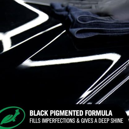 Hybrid Solutions Ceramic Black Car Polish & Wax (14 Fl Oz (Pack of 6))