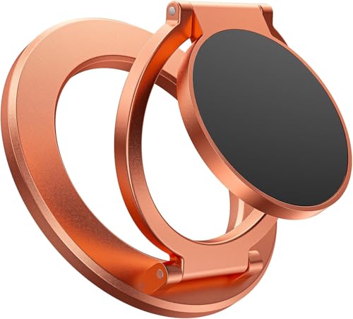 Dual Side Magnetic Ring Holder (Cosmic Orange)