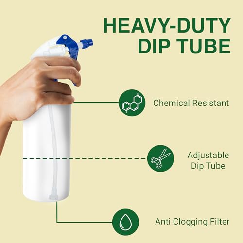 Spray Bottle Nozzle Replacement Tops (3 Pack / Mixed)