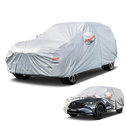 6 Layers Waterproof SUV Car Cover for Mazda CX (LM-Silver / 60. Custom Fit Mazda CX-5)