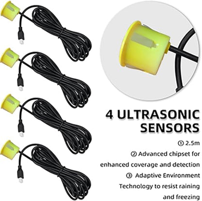 Parking Sensor Kit LCD (Yellow)