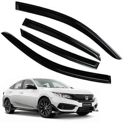 Rain Guards for Honda Civic 2016 (For Honda Civic 2016-2021)