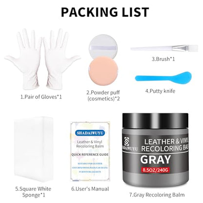 Leather Recoloring Balm (Gray / Leather Recoloring Balm)