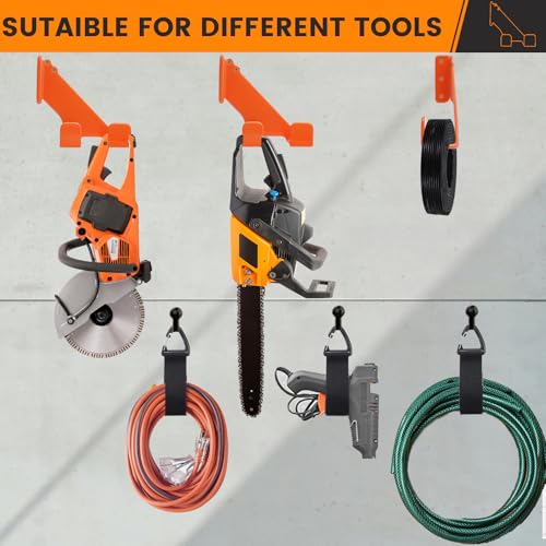 3 Pack Chainsaw Holder with 3 Storage Straps (3 Pack)