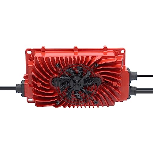 18 AMP 48 Volts Replacement Golf Cart Battery Charger for 48 Volt Club Car Golf Cart with Round 3 Pin Plug Waterproof IP65