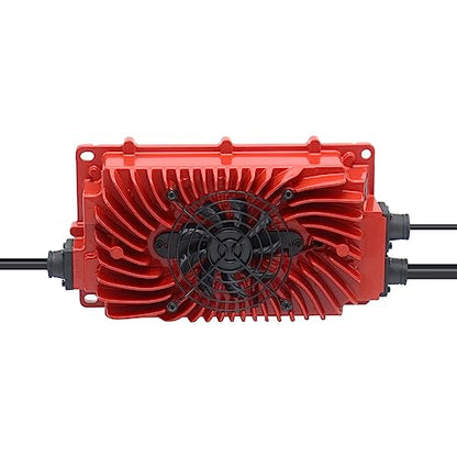 18 AMP 48 Volts Replacement Golf Cart Battery Charger for 48 Volt Club Car Golf Cart with Round 3 Pin Plug Waterproof IP65