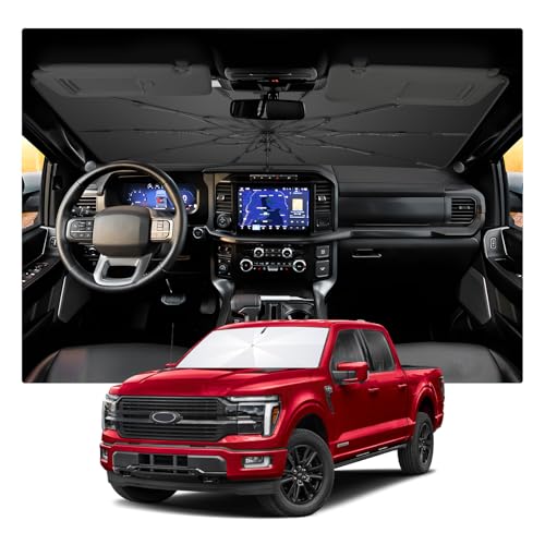 for Windshield Sunshade Umbrella for 2021 (for 2021-2026 Ford F150)