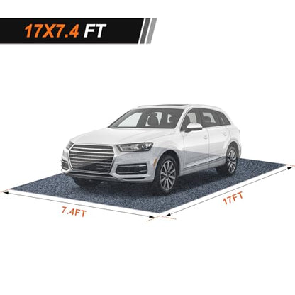 17×7.4Ft Heavy Duty Oil Spill Mat (7'2" x 17')