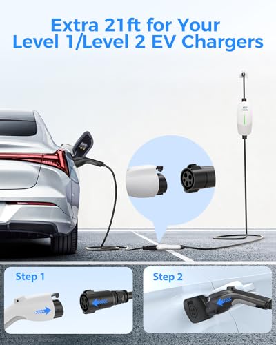 EV Charger Extension Cable (50Amp-21FT)