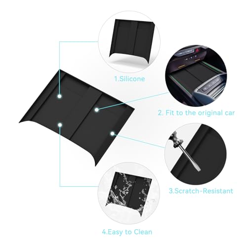 Center Console Wireless Charging Mat for Kia Telluride 2027 (Wireless Charging Mat)