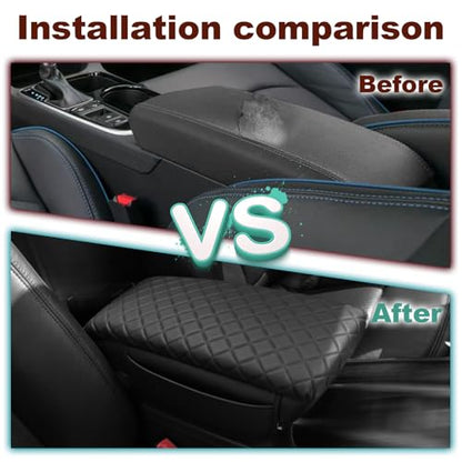 Center Console Cover for Hyundai Sonata 2015 2016 2017 2018 2019 (sonata15-19 pad)