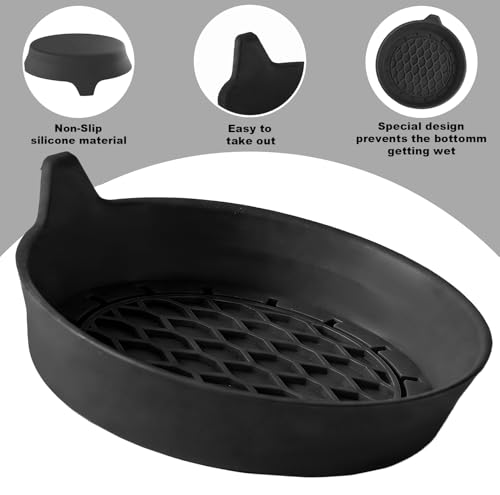 2 PCS Car Cup Coasters (Black*2PCS / No Diamonds)