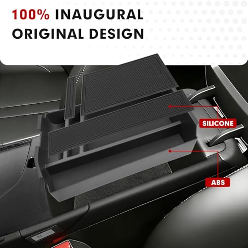 Center Console Organizer for 2024 2025 2026 Hyundai Sonata Accessories (2024-2026 Hyundai Sonata)