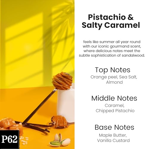 Car Air Freshener Diffuser 2 Pack Hanging Pistachio Salty Caramel Car Air Freshener for Women 45+ days Long Lasting Fragrance Made in USA