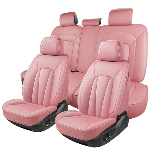 Pink Car Seat Covers (Full Set / Pink)