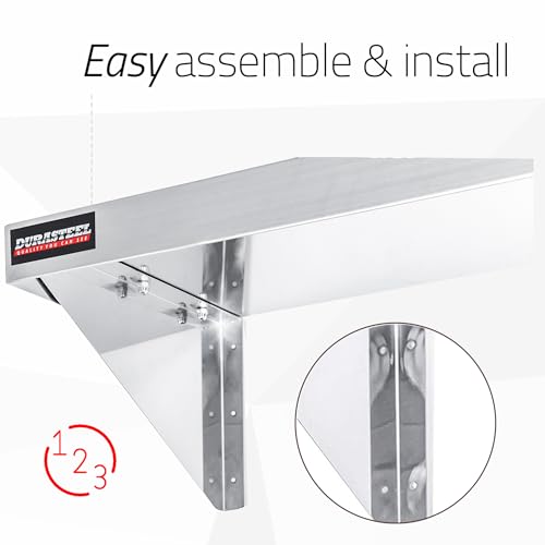Stainless Steel Wall Shelf (12 x 24 inch)