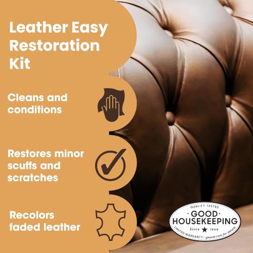 Leather Easy Restoration Kit (Medium Brown / Easy Kit)