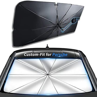 Custom Fit for Porsche Windshield Sun Shade Umbrella (for Porsche Cayenne)