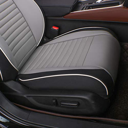 Car Accord LX Seat Covers 2023 (Black/Gray / 2023-2026 LX,Solid No Split Rear Backrest)