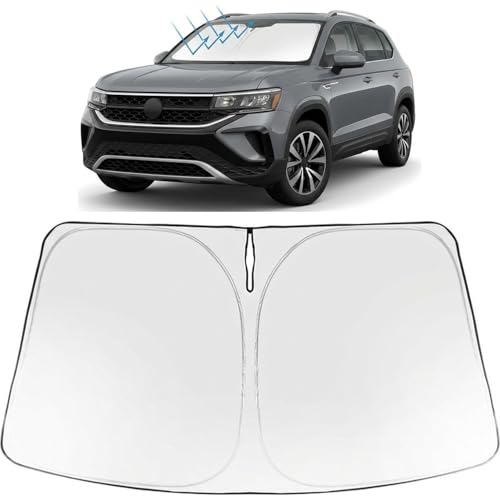 Custom Fit Car Windshield Sun Shade for 2022 (Volkswagen VW Taos 2022-2026)