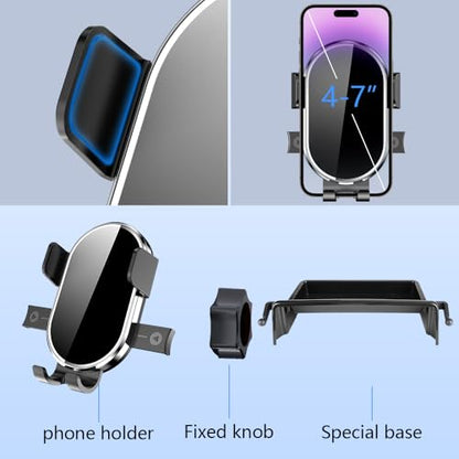 Car Phone Holder For Toyota Sienna 2021 2022 2023 2024【Not fit Sienna 2025】 Auto Accessories Navigation Screen Bracket Interior Decoration dashboard Cell mobile Phone Mount holders case accessory (Holder Box for Sienna 2021-2024【Not Fit 2025】)