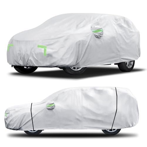 Car Cover Custom Fit for Honda CRV 1997 (Fit for Toyota RAV4 / Honda CRV Silver)