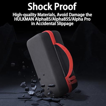 Hard Case for HULKMAN Alpha85 (Black+Red / for Alpha85/85S/Pro)