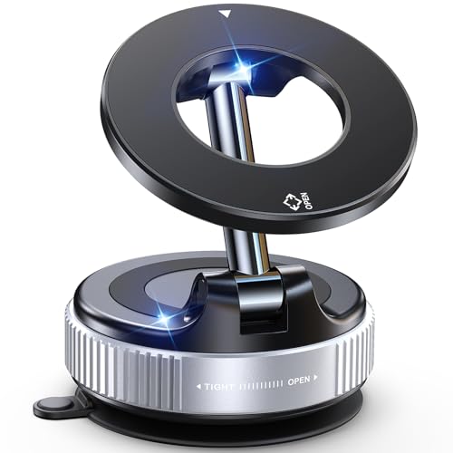 Magnetic Car Phone Holder for MagSafe (Silver)