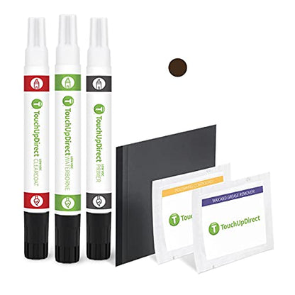 4X4 Smoked Mesquite Compatible with Toyota Exact Match Touch Up Paint Combo (Combo - Platinum Kit / Smoked Mesquite)