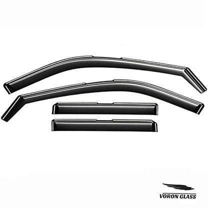 in Channel Extra Durable Rain Guards for Nissan Kicks 2018 (For Kicks 18-24)