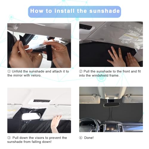 for 2022 2024 2025 2026 Toyota GR86 Windshield Sunshade for 2023 (2022-2025 2026 GR86)