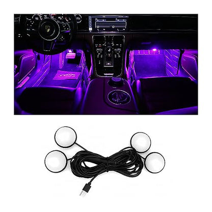 Car Interior LED Lights (Pink)