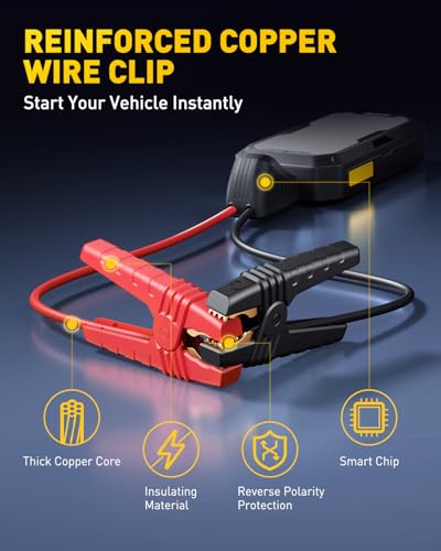 Jump Starter 5000A Car Battery Jump Starter (5000A)