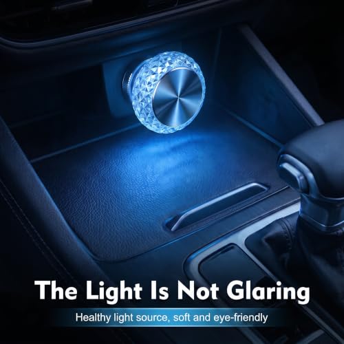Mini Car Interior Atmosphere Lamp (Ice-Blue)