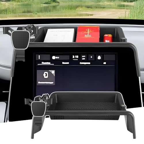 Car Phone Holder Center Console Organizer for Jeep Compass 2022 (for Jeep Compass 2022-2026【8.4-inch Screen】)