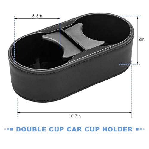 Car Cup Holder (Leather)