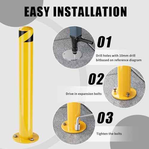 Safety Bollard (42''Hx3''D)