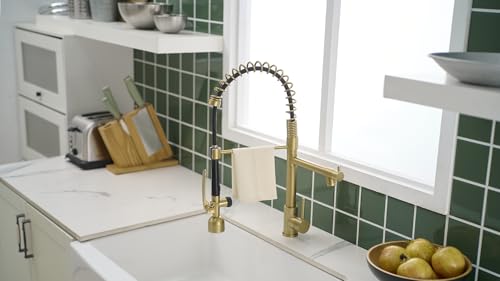 High Arc Brushed Gold Pull (Brushed Gold)